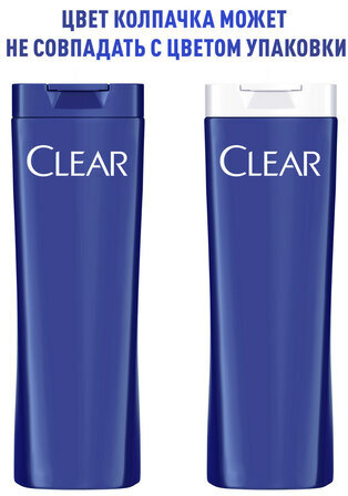 Шампунь против перхоти 400 мл, CLEAR MEN "Ледяная свежесть"