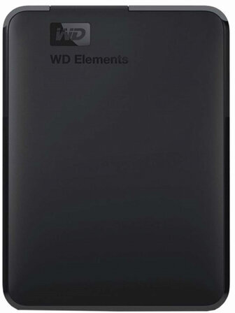 Внешний жесткий диск WD Elements Portable 4TB, 2.5", USB 3.0, черный, WDBU6Y0040BBK-WESN