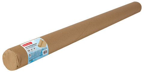 Крафт-бумага в рулоне, 720 мм x 10 м, плотность 78 г/м2, Марка А (Коммунар), BRAUBERG, 440183