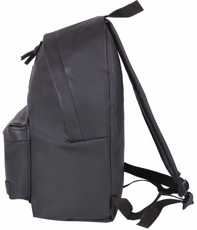 Рюкзак BRAUBERG универсальный, сити-формат, черный, кожзам, "Селебрити", 20 литров, 41х32х14 см, 226423