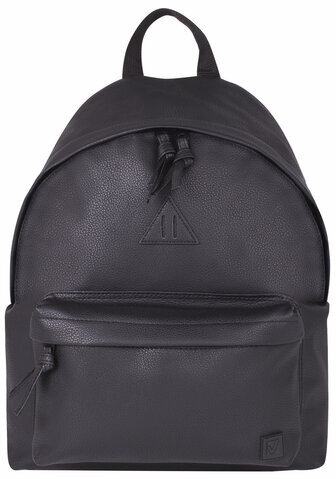 Рюкзак BRAUBERG универсальный, сити-формат, черный, кожзам, "Селебрити", 20 литров, 41х32х14 см, 226423