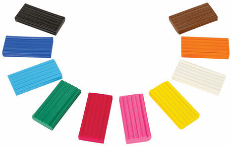 Пластилин классический BRAUBERG "МАГИЯ ЦВЕТА", 10 цветов, 250 г, со стеком, ВЫСШЕЕ КАЧЕСТВО, 103349