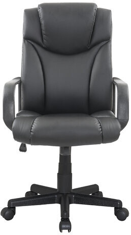 Кресло офисное BRABIX "Relax MS-001", 4 массажных модуля, экокожа, черное, 532519