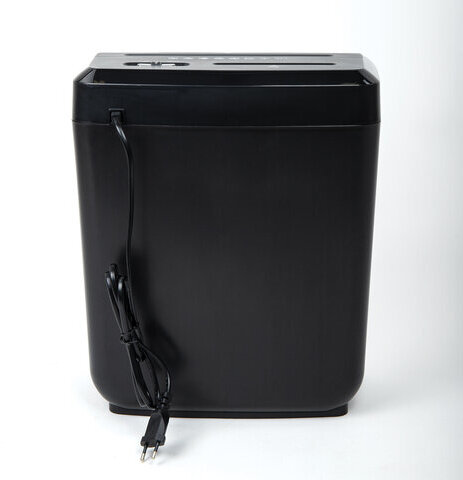 Уничтожитель (шредер) BRAUBERG 818M, 5 уровень секретности, фрагменты 3х10 мм, 8 листов, 18 л, 532153