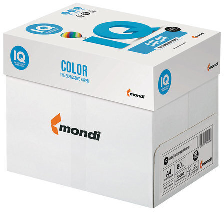 Бумага цветная IQ color, А4, 80 г/м2, 500 л., тренд, золотистая, GO22