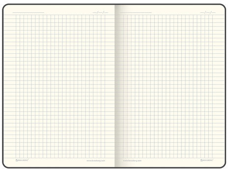 Блокнот А5 (148x218 мм), BRAUBERG "Metropolis X", под кожу, 80 л., резинка, клетка, малиновый, 111034