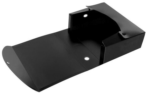 Короб архивный (330х245 мм), 70 мм, пластик, разборный, до 600 листов, черный, 0,9 мм, BRAUBERG "Energy", 231538