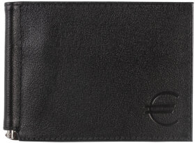 Зажим для купюр BEFLER &quot;Грейд&quot;, натуральная кожа, тиснение, 120х86 мм, черный, Z.9.-9