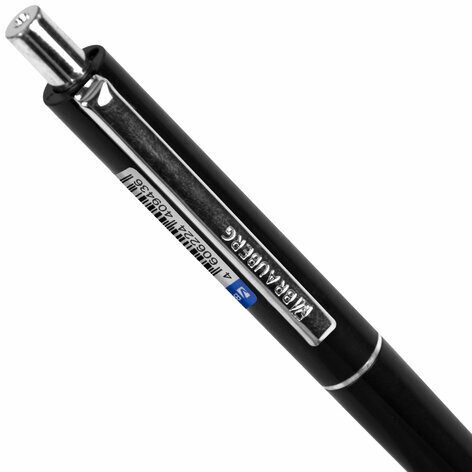 Ручка шариковая автоматическая BRAUBERG X17 COLOR, СИНЯЯ, стандартный узел 0,7 мм, линия письма 0,5 мм, 144154