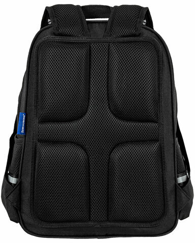 Рюкзак BRAUBERG SOFT, 2 отделения, 3 кармана, "Lettering", СВЕТЯЩИЙСЯ, 40х31х15 см, 272034