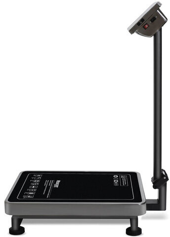 Весы напольные MERTECH M-ER 335ACL-300.50 LCD (1-300 кг) дискретность 50 г, платформа 600x460 мм, со стойкой, 3119