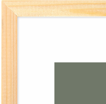 Рамка 21х30 см небьющаяся, аналог IKEA, багет 12 мм дерево, BRAUBERG "Woodray", цвет натуральный, 391360