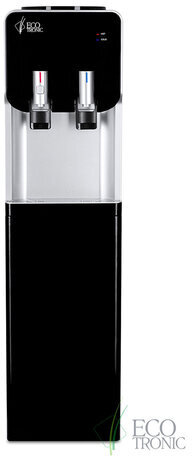 Кулер для воды ECOTRONIC M40-LCE, напольный, НАГРЕВ/ОХЛАЖДЕНИЕ ЭЛЕКТРОННОЕ, шкаф, 2 крана, 11478