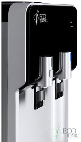 Кулер для воды ECOTRONIC M40-LCE, напольный, НАГРЕВ/ОХЛАЖДЕНИЕ ЭЛЕКТРОННОЕ, шкаф, 2 крана, 11478