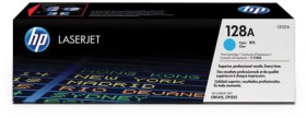 Картридж лазерный HP (CE321A) CLJ CM1415FN/FNW/CP1525N/NW, №128A, голубой, оригинальный, ресурс 1300 страниц