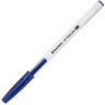 Ручка шариковая масляная BRAUBERG Stick Medium, СИНЯЯ, узел 1 мм, линия письма 0,5 мм, 143419
