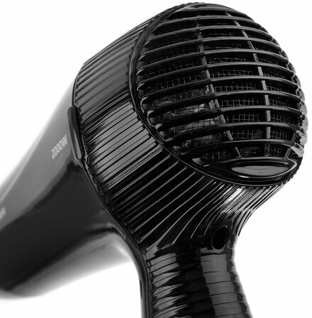 Фен для волос настенный BRAYER BR3021BK, 2000 Вт, пластик, 2 скорости, 2 температурных режима, черный