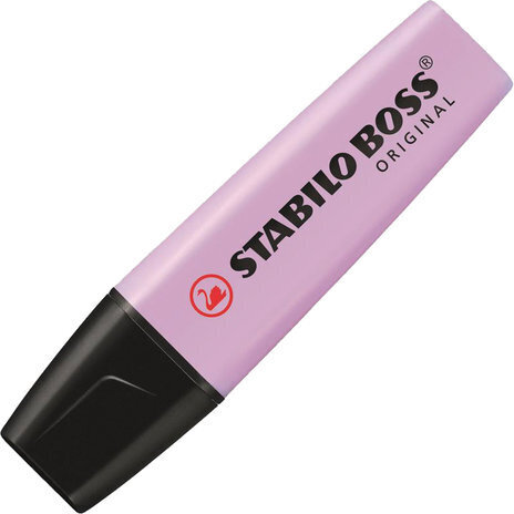 Текстовыделитель STABILO "Boss Pastel", ЛАВАНДОВЫЙ, линия 2-5 мм, 70/155
