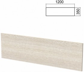 Экран к столам на металлокаркасе "Арго", шириной 1200 мм, ясень шимо