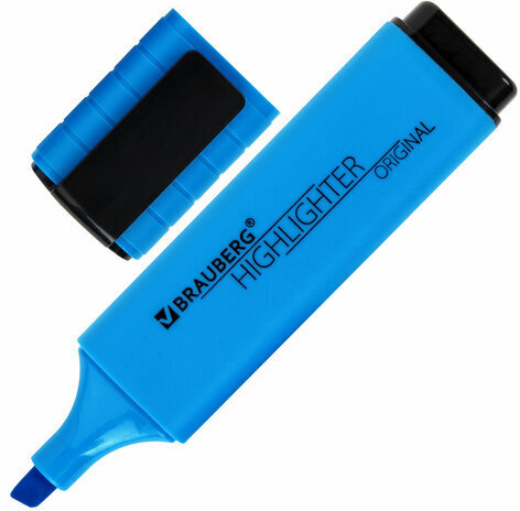 Набор текстовыделителей 4 ЦВЕТА, BRAUBERG "ORIGINAL NEON", линия письма 1-5 мм, 152215