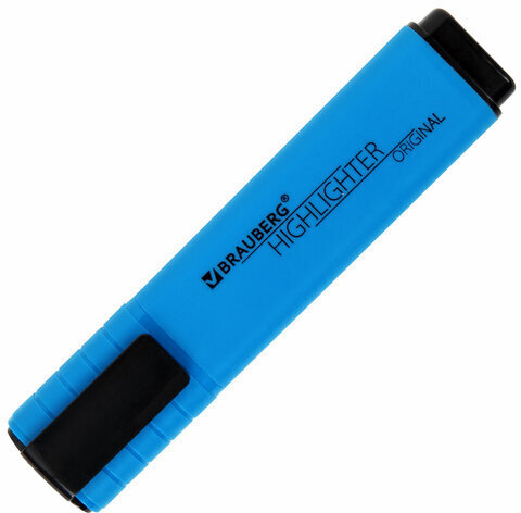 Набор текстовыделителей 4 ЦВЕТА, BRAUBERG "ORIGINAL NEON", линия письма 1-5 мм, 152215