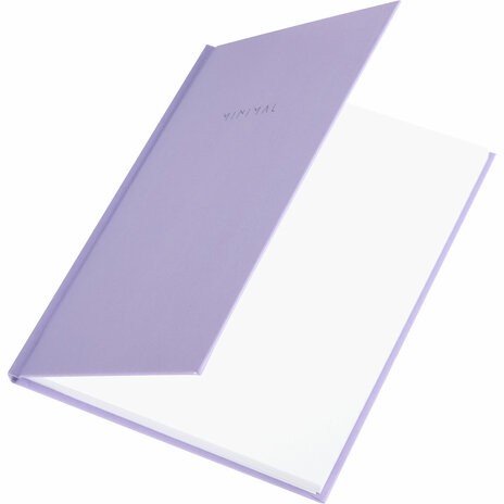 Блокнот МАЛЫЙ ФОРМАТ 110х147 мм, А6, 80 л., твердый, клетка, BRAUBERG "Minimal", сиреневый, 116448