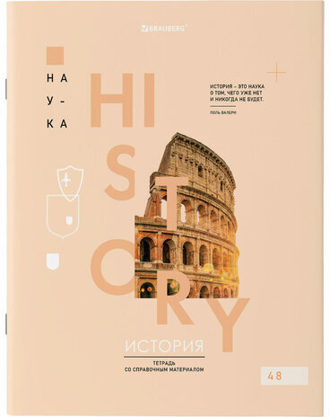 Тетради предметные со справочным материалом, КОМПЛЕКТ 12 ПРЕДМЕТОВ, VISION, 48 л., обложка картон, BRAUBERG, 404323