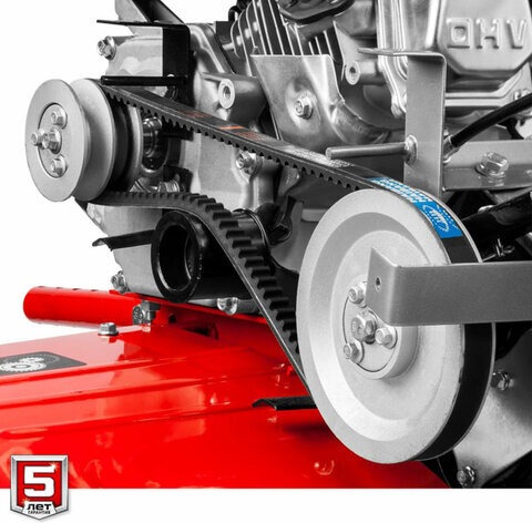 Бензиновый мотоблок ЗУБР МТБ-300, 5150 Вт, 4-тактный, 7 л.с., объем двигателя 212 см3, МТБ-300