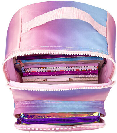 Рюкзак BRAUBERG MULTICOLOR универсальный, нейлон, "Rainbow", 43х28х14 см, 229888