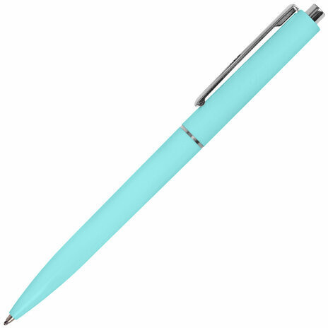 Ручка шариковая автоматическая BRAUBERG X17 PASTEL, СИНЯЯ, стандартный узел 0,7 мм, линия письма 0,5 мм, 144155