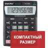 Калькулятор настольный ОФИСМАГ OFM-1807, КОМПАКТНЫЙ (140х105 мм), 8 разрядов, двойное питание, 250223