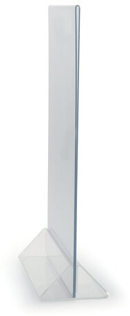 Подставка настольная для рекламных материалов ВЕРТИКАЛЬНАЯ (297х210 мм), А4, двусторонняя, №180