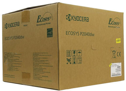 Принтер лазерный KYOCERA ECOSYS P2040dw А4, 40 стр./мин, 50000 стр./мес., ДУПЛЕКС, Wi-Fi, сетевая карта, 1102RY3NL0