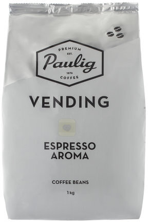 Кофе в зернах PAULIG (Паулиг) "Vending Espresso Aroma", натуральный, 1000 г, вакуумная упаковка, 16377