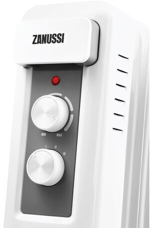 Обогреватель масляный ZANUSSI ZOH/CS-09W, 2000 Вт, 9 секций, белый, НС-1165963