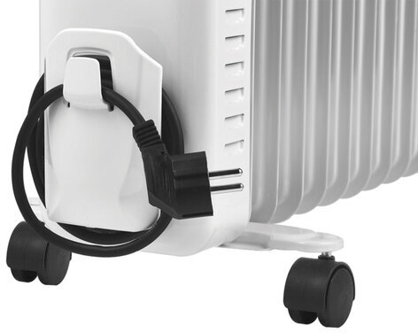 Обогреватель масляный ZANUSSI ZOH/CS-09W, 2000 Вт, 9 секций, белый, НС-1165963