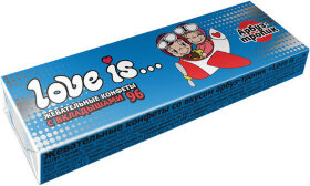 Жевательная конфета LOVE IS со вкусом Арбуз-тропик, 25 г, 70291