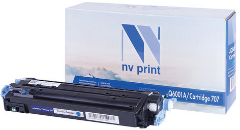 Картридж лазерный NV PRINT (NV-Q6001A) для HP ColorLaserJet CM1015/2600, голубой, ресурс 2000 стр.