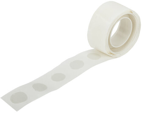 Клеевые точки ДВУСТОРОННИЕ для крепления воздушных шаров, КОМПЛЕКТ 100 штук, BRAUBERG KIDS, 591904