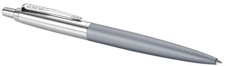 Ручка шариковая PARKER "Jotter XL", УТОЛЩЕННЫЙ корпус, серый матовый лак, детали из нержавеющей стали, синяя, 2068360