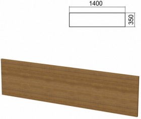 Экран к столам на металлокаркасе "Арго", шириной 1400 мм, орех