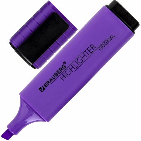 Набор текстовыделителей 6 ЦВЕТОВ, BRAUBERG "ORIGINAL NEON", линия письма 1-5 мм, 152216