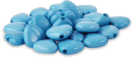 Бусины для творчества "Сердце", 10 мм, 30 грамм, серые, голубые, салатовые, ОСТРОВ СОКРОВИЩ, 661243