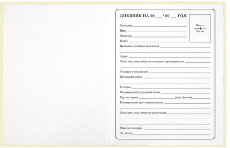 Дневник 1-4 класс 48 л., твердый, ЮНЛАНДИЯ, блестки, с подсказом, "АвоКот", 106609