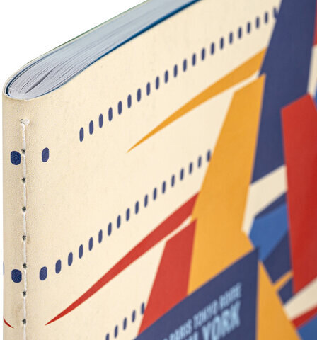 Тетрадь-словарь для записи иностранных слов, А5, 60 л., КОЖЗАМ, сшивка, клетка, "Travel", BRAUBERG, 404037