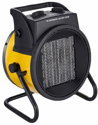 Тепловая пушка электрическая BALLU BKR-5, 3000 Вт, 220 B, терморегулятор, круглая, желтая, НС-1509429