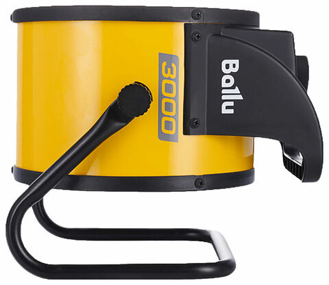 Тепловая пушка электрическая BALLU BKR-5, 3000 Вт, 220 B, терморегулятор, круглая, желтая, НС-1509429