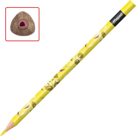 Карандаши цветные MAPED "Mini Cute", набор 12 цветов, пластиковый декорированный корпус, 862201