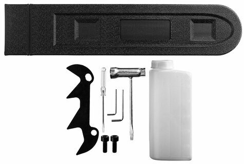 Бензопила ЗУБР ПБЦ-М49-45, 2100 Вт, 11000 об/мин, объем двигателя 49 см3, 2,9 л.с., ПБЦ-М49-45