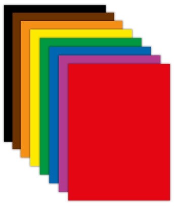 Цветная бумага А4 офсетная, 16 листов, 8 цветов, на скобе, кросс-серия "МИЛЫЕ КОТЫ", 200х275 мм, BRAUBERG, 116983